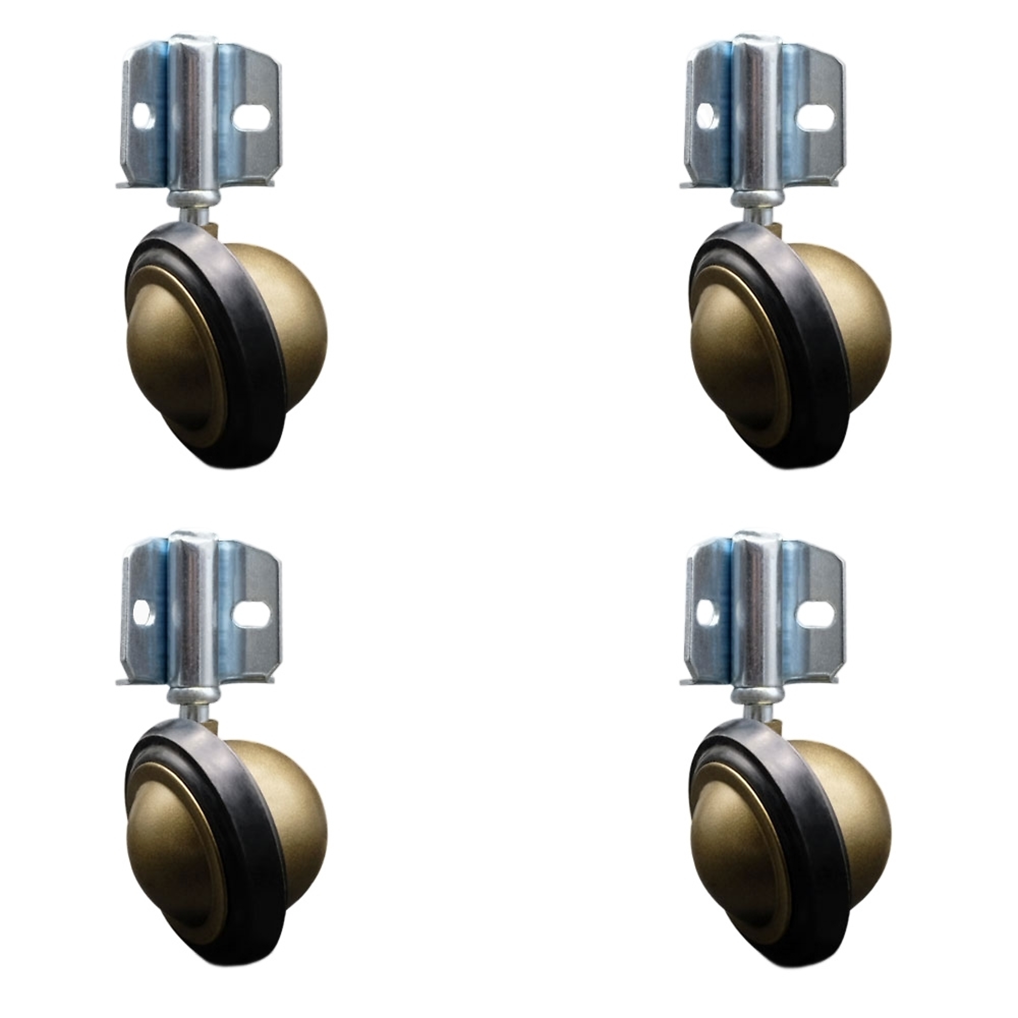 Service Caster, 3in. Stem Casters, Wheel Diameter 3 in, Caster Type Swivel, Package (qty.) 4, Model# SCC-GR01S30-DCR-WA-71678-4-CB90-4